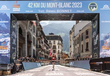 Arrivée Rémi Bonnet 42km 2023