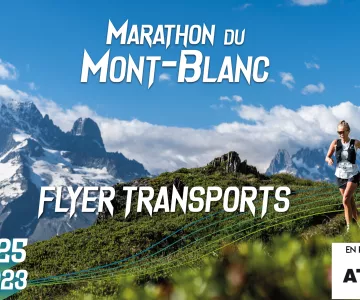Flyer transports Marathon du Mont-Blanc