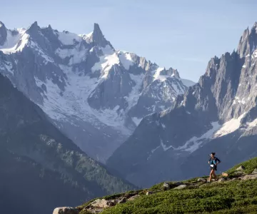 90km du Mont-Blanc - tête au vent ©David Gonthier