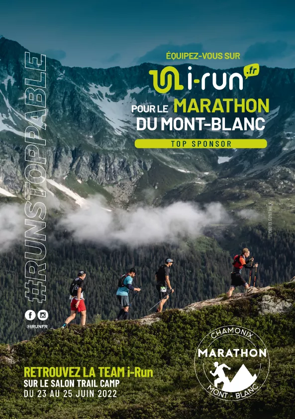 Equipez-vous sur i-run.fr pour le Marathon du Mont-Blanc Top sponsor.
