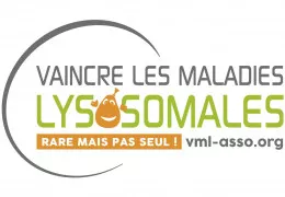 Logo vaincre les maladies Lysosomales. Rare mais pas seul ! vml-asso.org